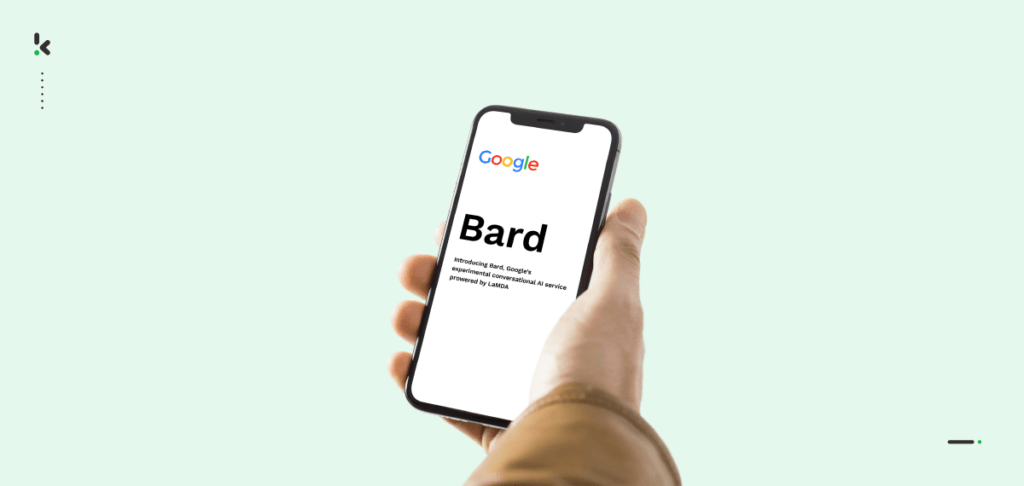 google bard mockup