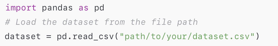 Getting started with ML