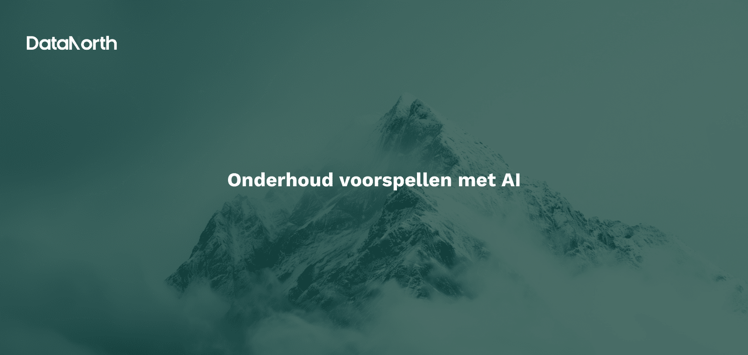 onderhoud voorspellen met ai