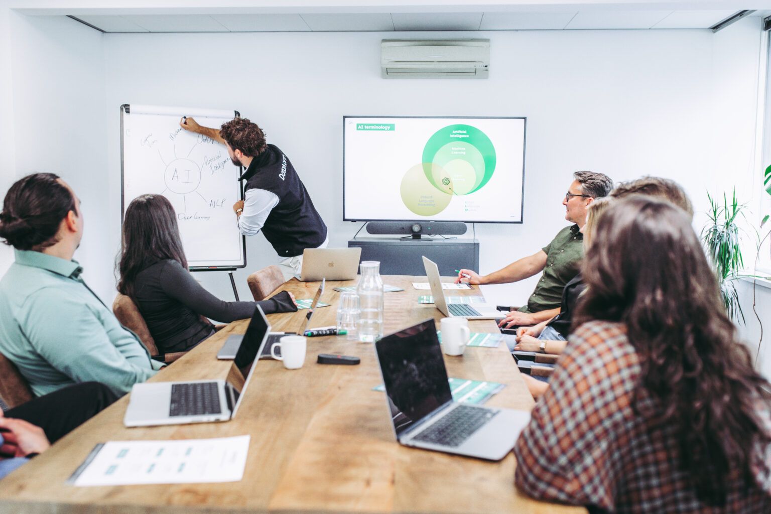 Chris giving a workshop