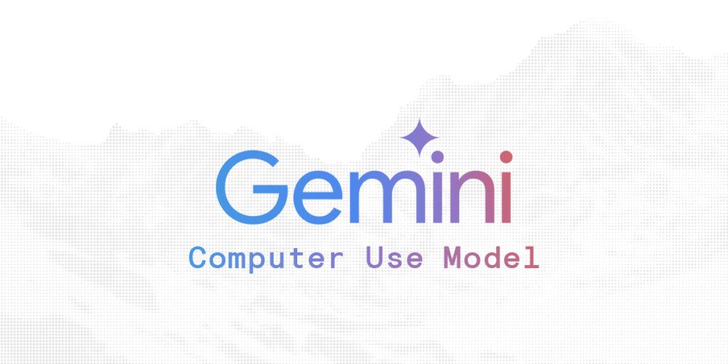gemini computer use model