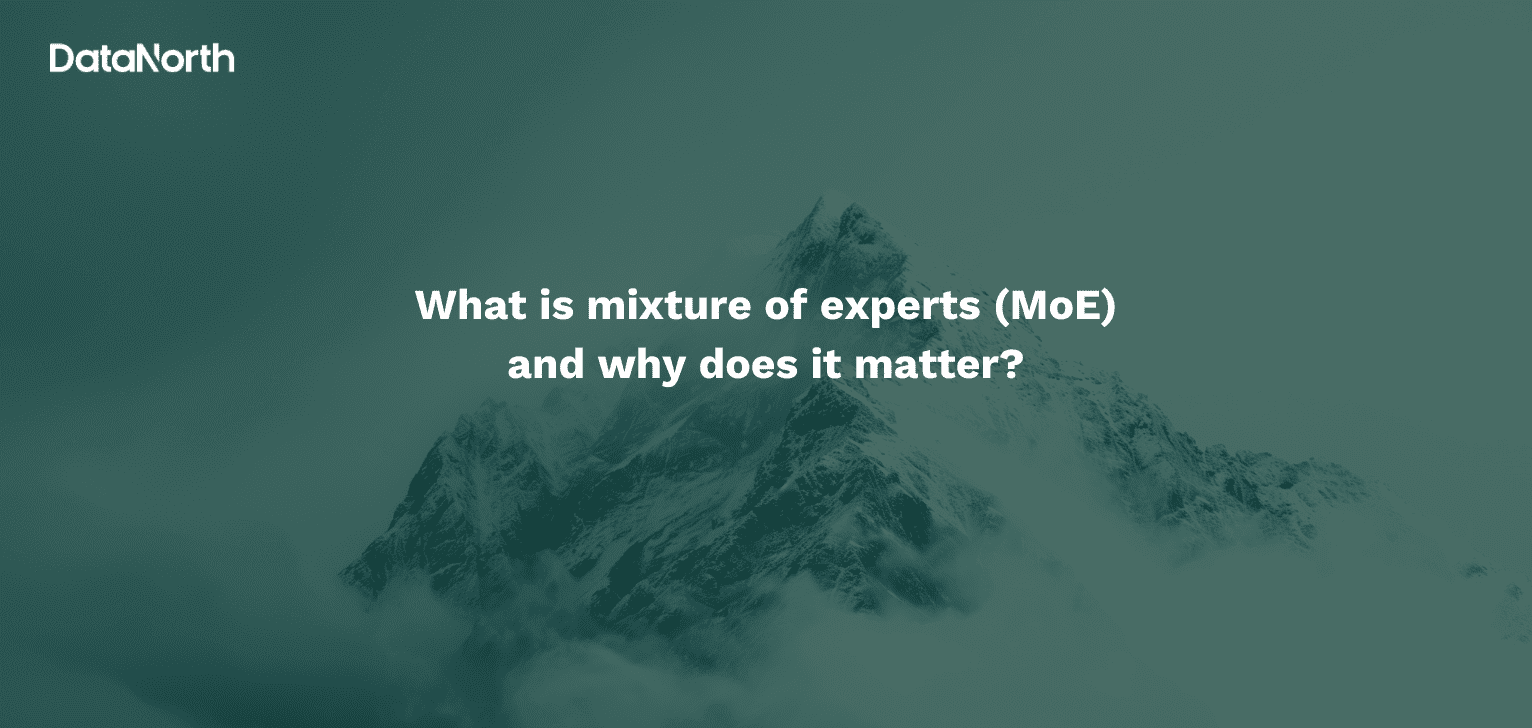 what is mixture of experts (moe) and why does it matter