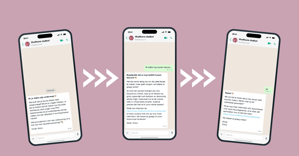 vivafloors chatbot vince