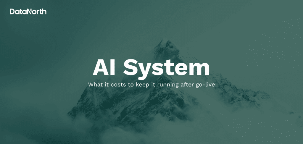 what it costs to keep an ai system running after go live