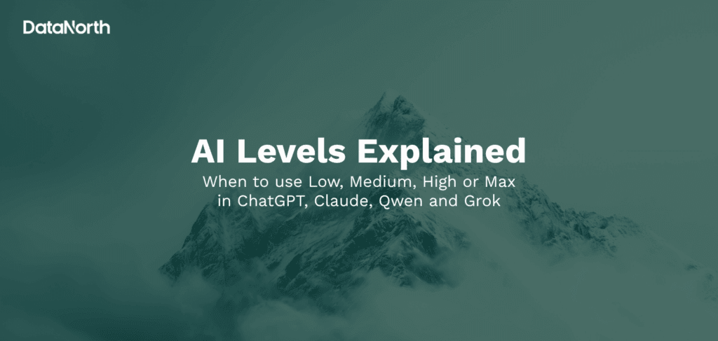 ai effort levels explained when to use low, medium, high or max in chatgpt, claude, qwen and grok