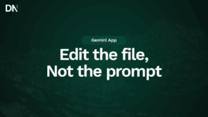 gemini edit files in chat