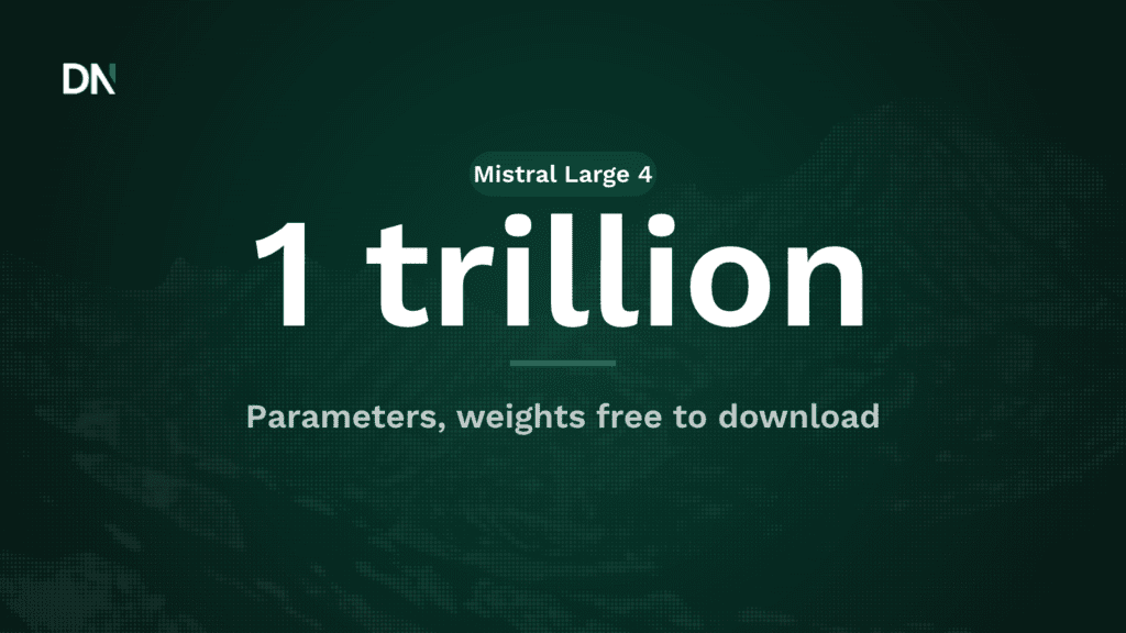 mistral large 4 goes open weight a 1 trillion parameter european model you can run yourself